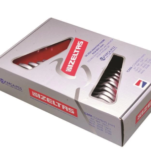 İzeltaş 0100 İki Ağız Anahtar Takımı Kısa Boy 8 Parça