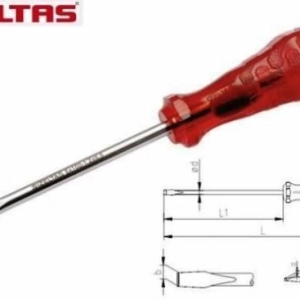 İzeltaş Kraft Düz Tornavida 4x80