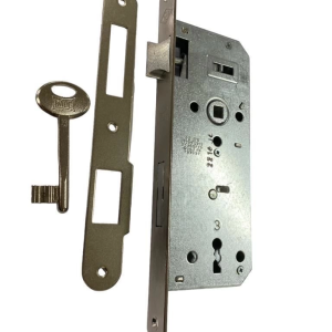 Kale Oval 151 R 40 mm Nikel Oda Kapı Kilidi