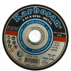 Karbosan 115X1,0X22 Thinline Metal Kesici