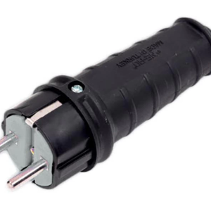 Kauçuk 1 X 16 A Topraklı Erkek Fiş 220V