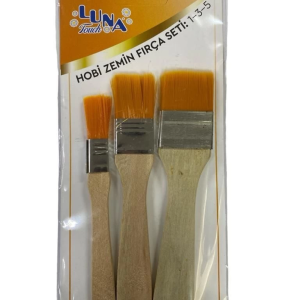 Luna Zemin Fırça Seti 1-3-5 No 3 Parça
