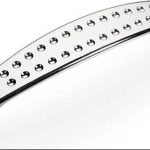 Noktalı Dolap Çekmece Kulpu 96 mm Krom