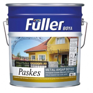 Paskes Sentetik Metal Boya 0,75 Kg Bayrak Kırmızı