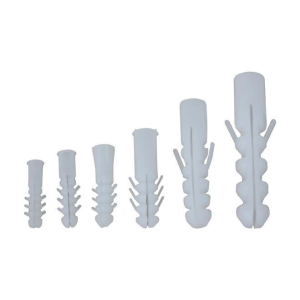 Plastik Dubel Beyaz 14 mm ( 20 Adet )