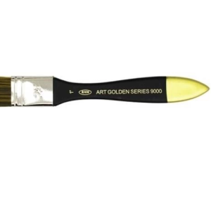 Rich Art Golden Zemin Fırçası No 1,5 9000 Seri Sarı Uç 4 cm