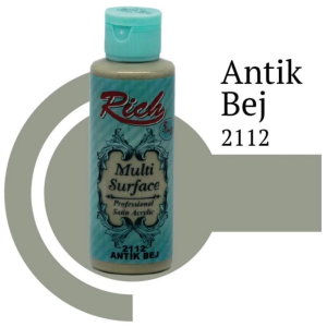 Rich Multi Surface 2112 Antik Bej Akrilik Boya 120 cc