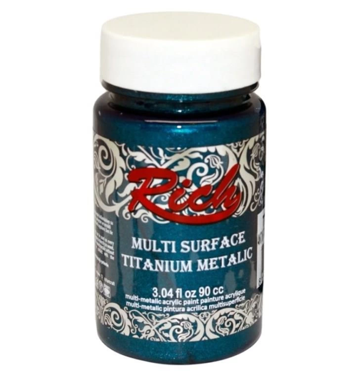 Rich Multi Surface Titanium 2570 Antik Turkuaz Metalik 90 cc 1 Rich Multi Surface Titanium 2570 Antik Turkuaz Metalik 90 cc