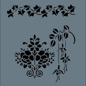 Rich New Seri N-120 Stencil 35x25 cm