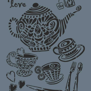 Rich New Seri N-200 Stencil 35x25 cm