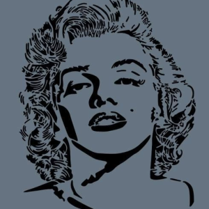 Rich New Seri N-420 Stencil 35x25 cm