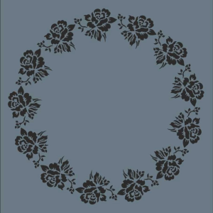 Rich New Seri N-574 Stencil 35x25 cm