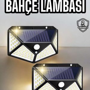 Bahçe Havuz Güneş Enerjili Solar Işıklandırma Sensörlü Bahçe Aydınlatma