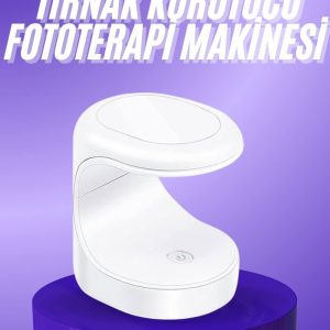 Seyehat Tipi Mini Oje Kurutucu Ultraviole Mor Işık Protez Tırnak Kurutucu