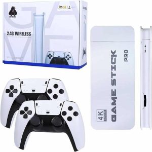 Game Stick 4K Retro Çift Kollu Atari Oyunlari +20000 Oyunlu Konsol Nostalji