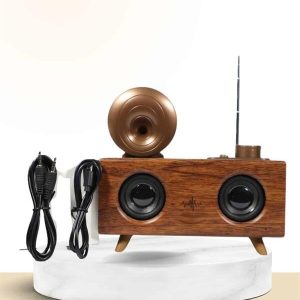 Nostaljik Radyo Bluetooth Bağlantılı Şarjlı Yüksek Ses Kaliteli
