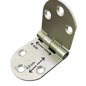 Yüksel Oval Alüminyum Kasa Menteşesi 4 cm