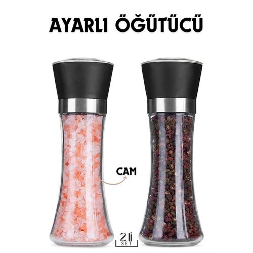 2 Li Baharat Tuz Öğütücü Set Dees Dickerhoof Design 1 2 Li Baharat Tuz Öğütücü Set Dees Dickerhoof Design