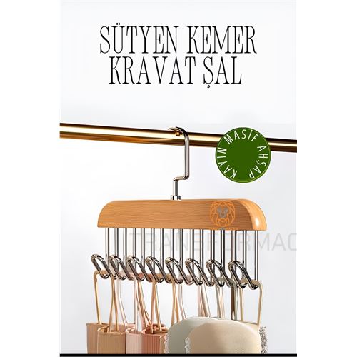 Dolap İçi Askı Sütyen Şal Kravat Kemer Çanta 720103