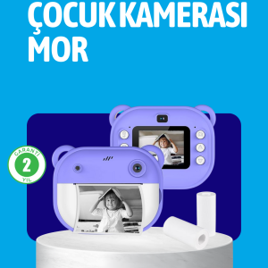 Anında Baskı Özellikli Çocuk Kamerası (Kopya)