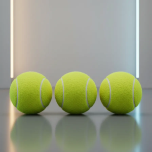 3’lü Tenis Topu Seti Dayanıklı Yüksek Zıplama Performans Topları