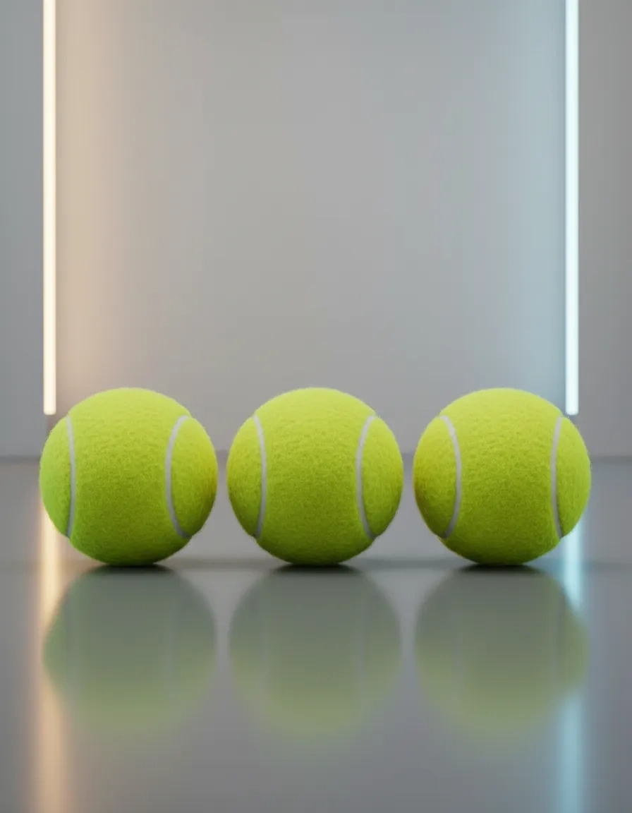3’lü Tenis Topu Seti Dayanıklı Yüksek Zıplama Performans Topları