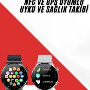 Çok Fonksiyonlu Akıllı Saat Bluetooth Bağlantılı Çağrı Cevaplayabilen Uzun Pil Ömrü