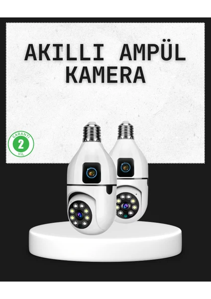 Tak Çalıştır Ampul Kamera – Full HD 1080P Kablosuz Güvenlik Çözümü 1 Tak Çalıştır Ampul Kamera – Full HD 1080P Kablosuz Güvenlik Çözümü