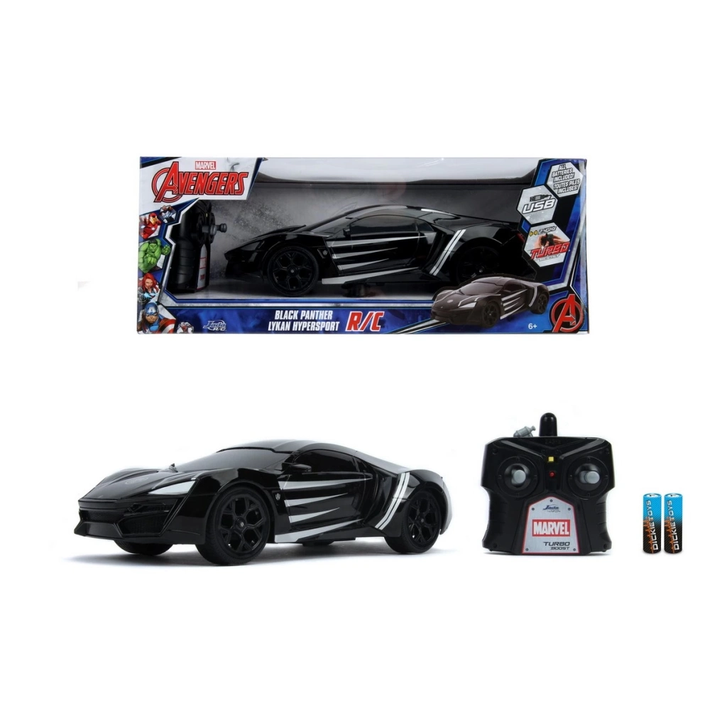 1:16 Jada Toys Black Panther Lykan Hypersport Kumandalı Araba