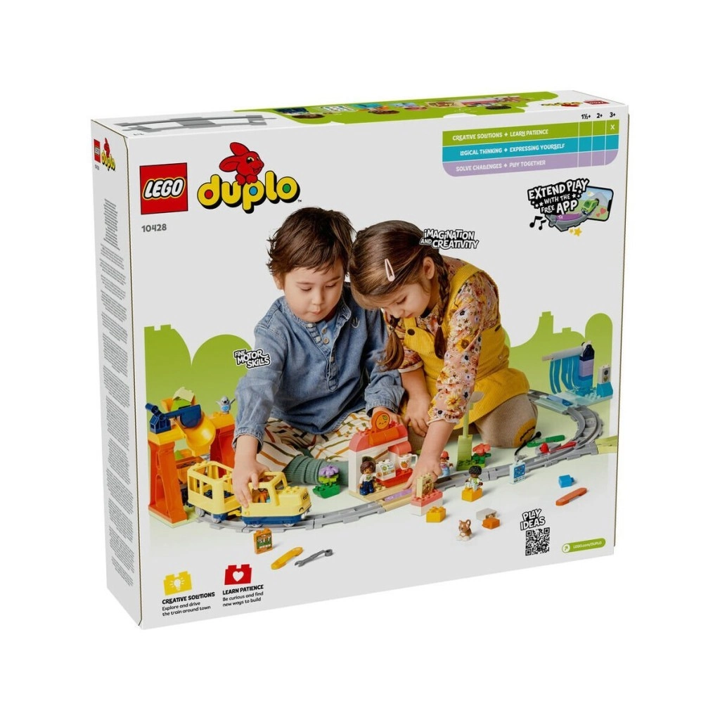 10428  Büyük İnteraktif Mahalle Treni 103 parça +3 yaş