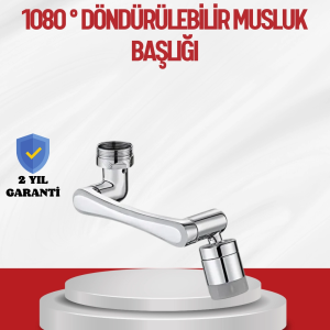 1080° Çok Yönlü Musluk Aparatı Püskürtme ve Köpük Akışlı