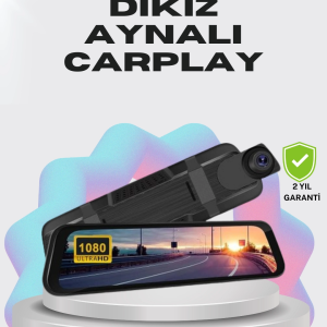 1080P Çift Kameralı Dokunmatik Dikiz Aynası G Sensörlü