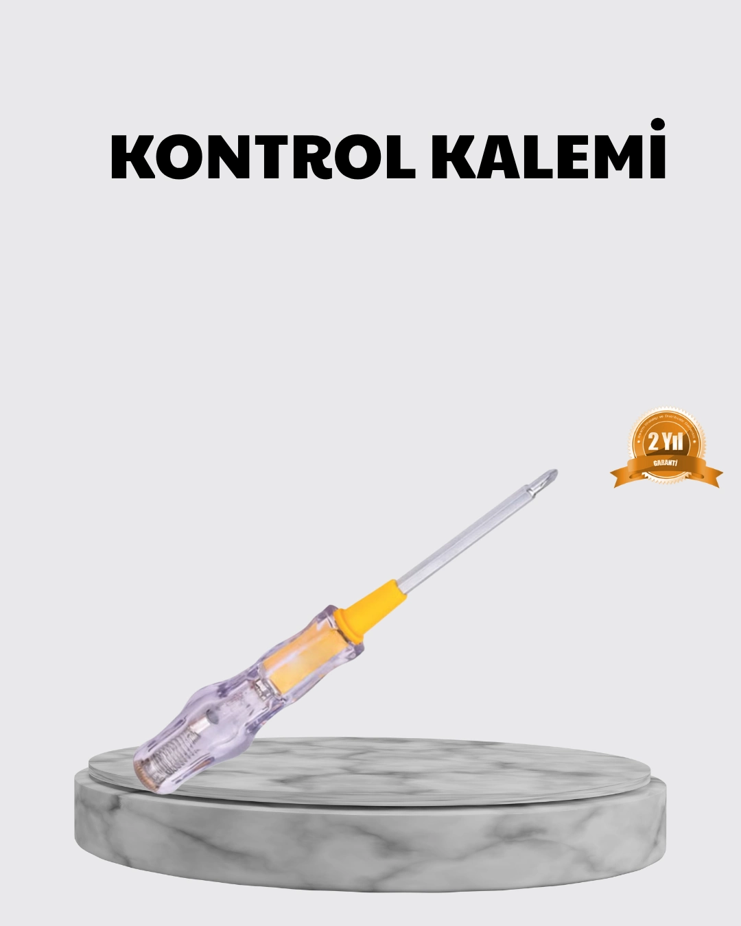 110-220V Elektrik Test Kalemi Korozyona Dayanıklı Nikel Kaplamalı 1 110-220V Elektrik Test Kalemi Korozyona Dayanıklı Nikel Kaplamalı