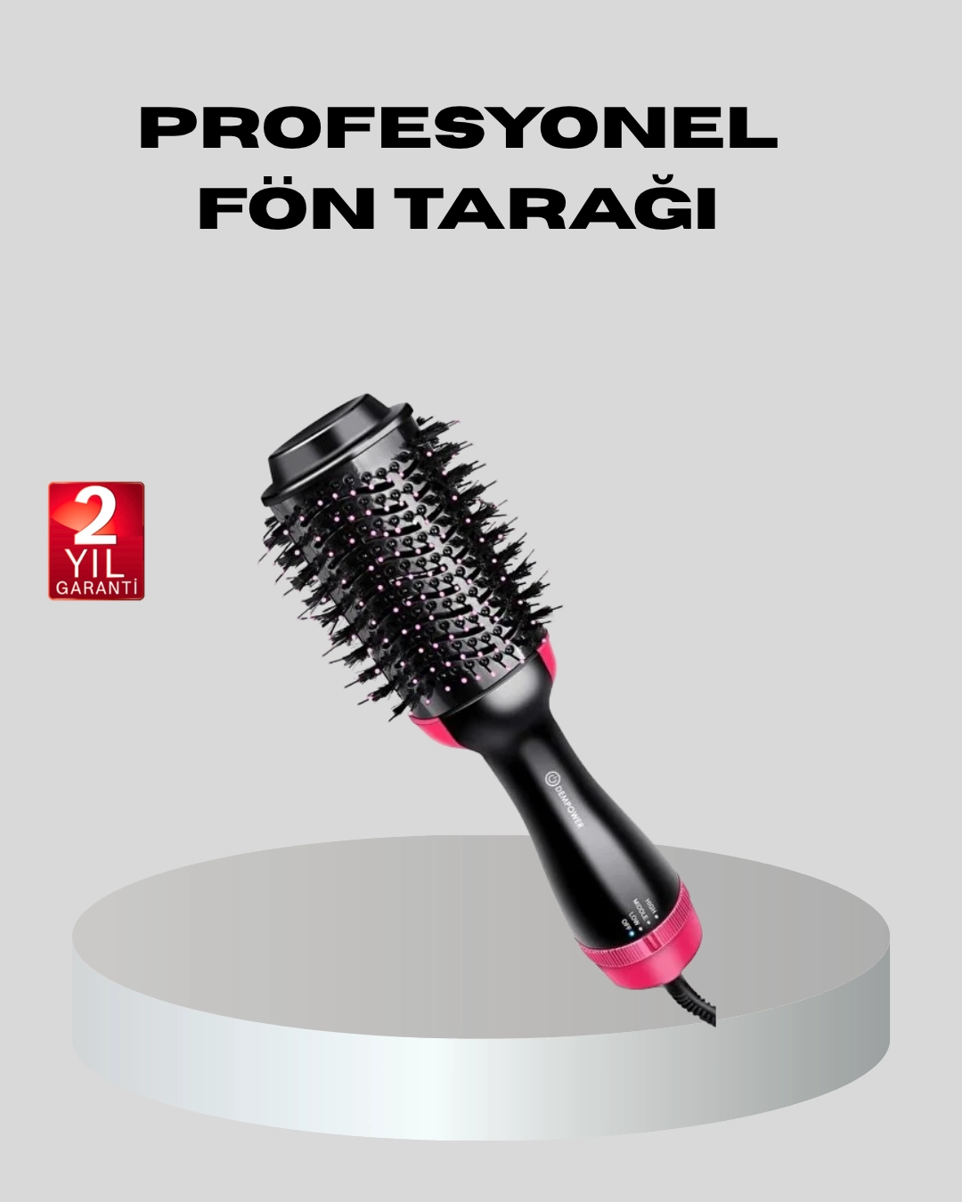 1200W Fön Tarağı – 3 Isı Ayarı, Negatif İyonlu, Hızlı ve Pürüzsüz Sonuç 1 1200W Fön Tarağı – 3 Isı Ayarı, Negatif İyonlu, Hızlı ve Pürüzsüz Sonuç
