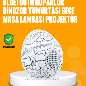 14 Renkli Nebula Yıldız Projektör + Müzik + Gürültü Cihazı + Zamanlayıcılı