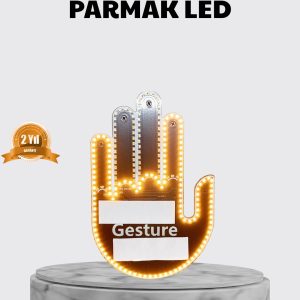176 LED’li Amber Trafik Uyumlu Sinyal Işığı – El Hareketiyle Kontrol