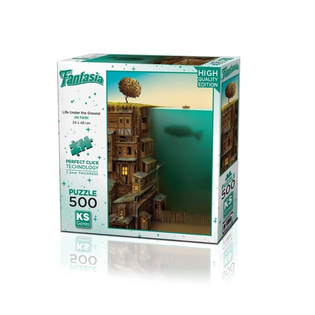 20045 Yer Altında Yaşam 500 Parça Puzzle - Puzzle