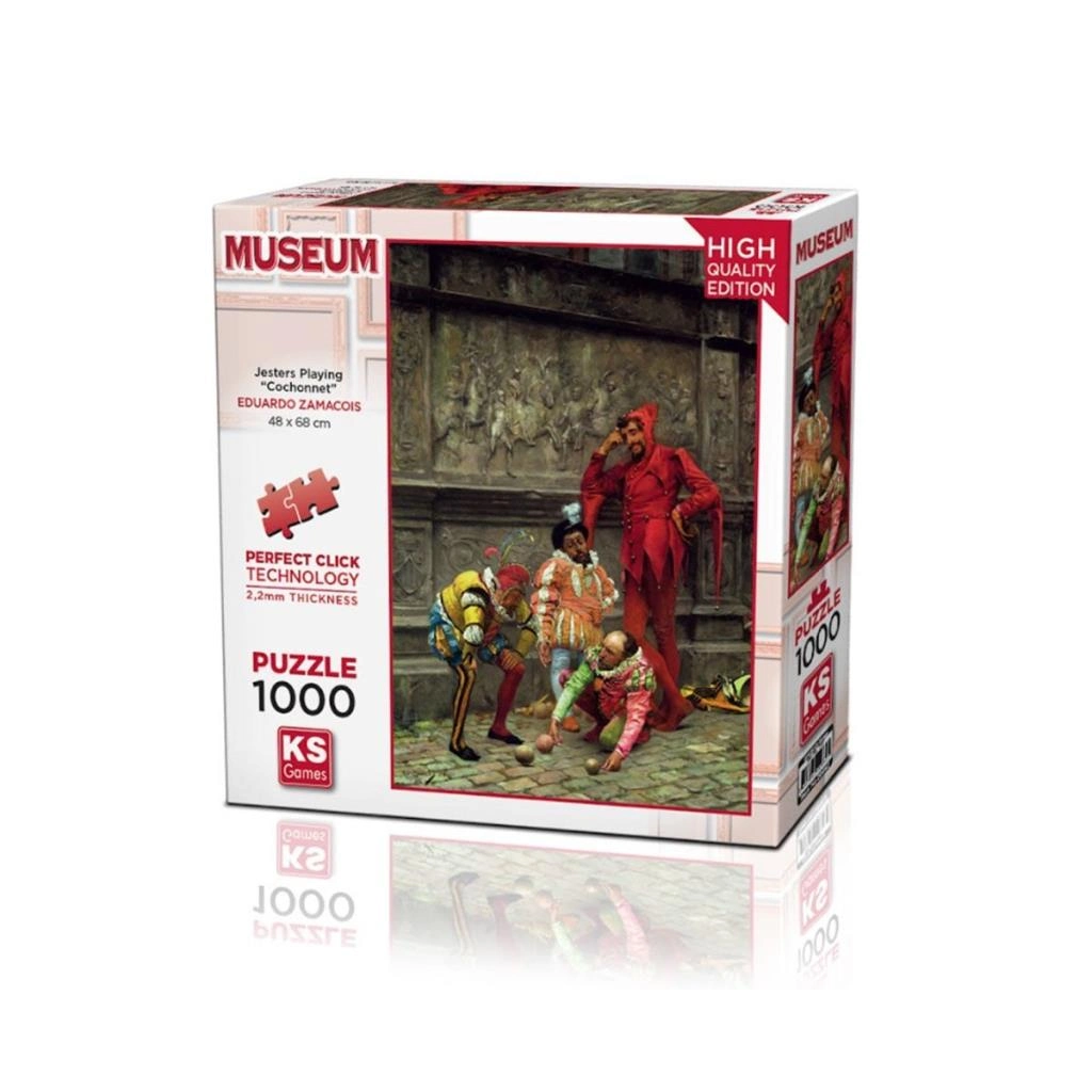 20662 Jesters Playing Cochonnet 1000 Parça Puzzle - Puzzle