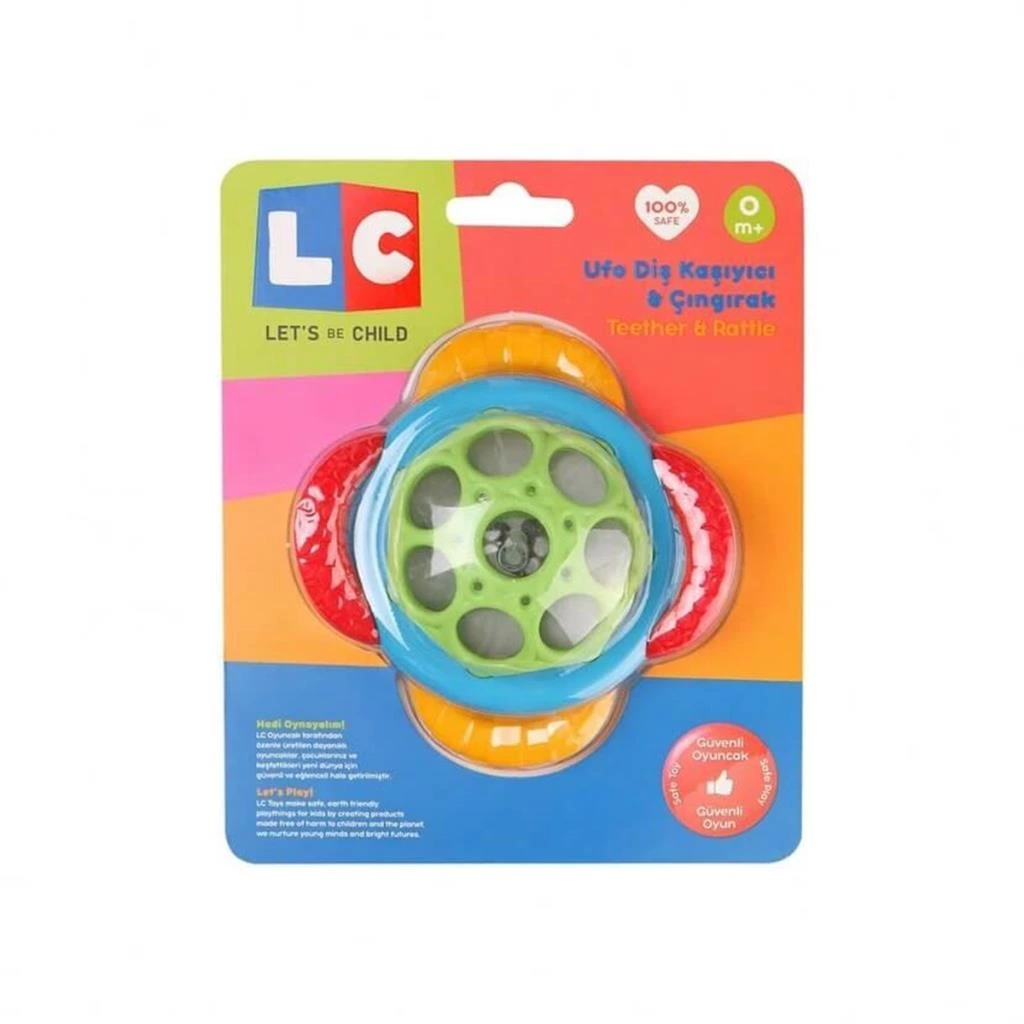 30800  Ufo Diş Kaşıyıcı & Çıngırak +0 ay