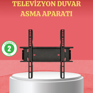 32-42 İnç TV Askı Aparatı Kolay Kurulum Düz ve Kompakt Tasarım