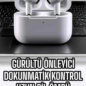 3.Nesil TWS Bluetooth Kulaklık Mikrofonlu ANC Özelliği Dokunmatik Kontrol