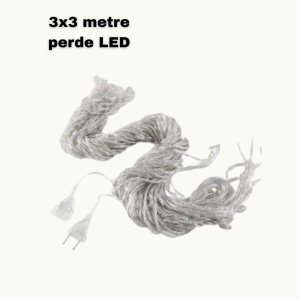 3x3 LED Işık Perdesi Şelale Model İç Dış Mekân Dekorasyonu