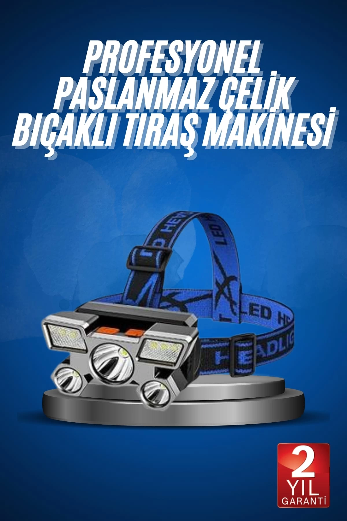 5 LED Far Şarj Edilebilir Güçlü Kafa Lambası Kamp Lambası 4 Modlu 1 5 LED Far Şarj Edilebilir Güçlü Kafa Lambası Kamp Lambası 4 Modlu