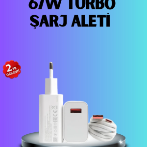 67 Watt Type C Hızlı Şarj Başlık Xiaomi Black Shark Uyumlu