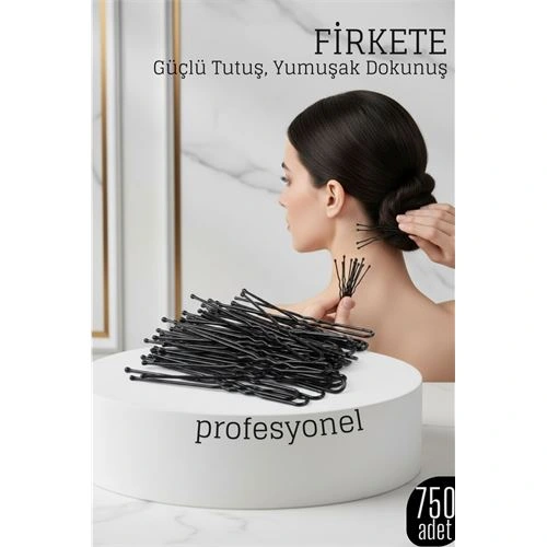750’li Siyah Saç Firketesi Profesyonel Saç Şekillendirme İçin 722418