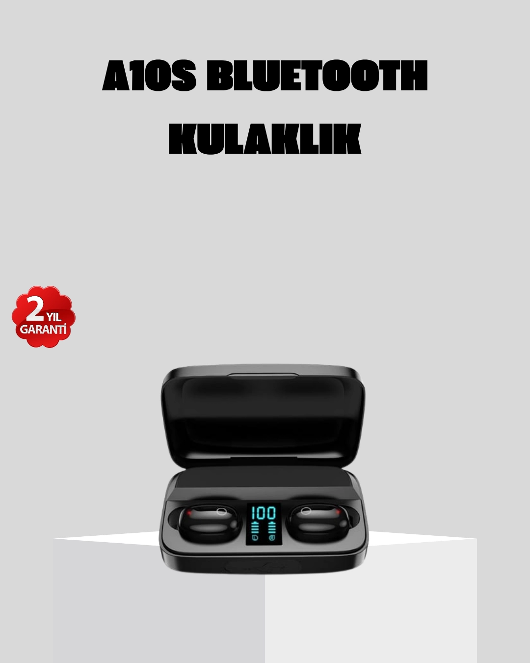 A10s Kablosuz Bluetooth Kulaklık – 1800mAh Powerbank, Otomatik Eşleşme, iOS/Android Uyumlu 1 A10s Kablosuz Bluetooth Kulaklık – 1800mAh Powerbank, Otomatik Eşleşme, iOS/Android Uyumlu