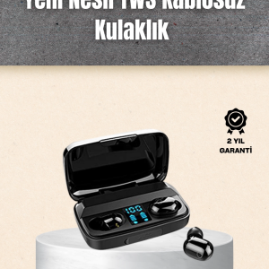 A10s TWS Ergonomik Bluetooth Kulaklık Uzun Pil Ömürlü