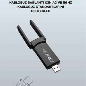 AC1200 USB WiFi Adaptör