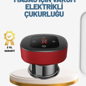 Akıllı Vakumlu Kupa Masaj Cihazı Ağrı Giderici ve Rahatlatıcı Terapi