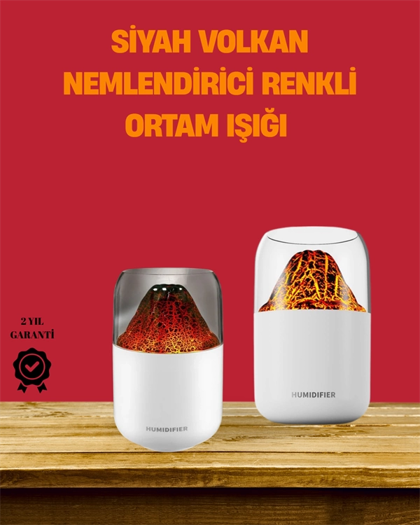 Alev Efektli Ultrasonik Difüzör – Sessiz Çalışma 1 Alev Efektli Ultrasonik Difüzör – Sessiz Çalışma